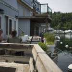 Living on the water at Bluffer's Park Marina.