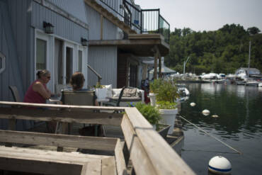 Bluffer’s Park Marina Residents Enjoying Cottage Life in the City