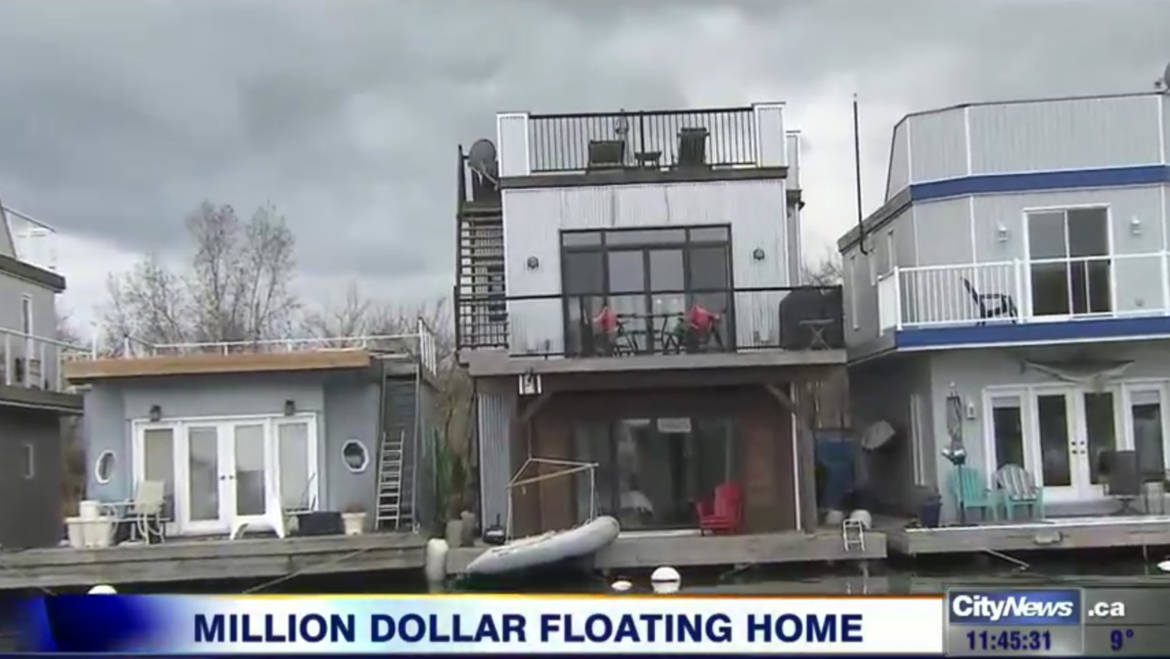 House Boat at Bluffer’s Park Marina Listed for Over $1M